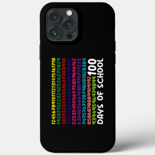 Math Numbers 100th Day of School Teacher Kids iPhone 13 Pro Max Case