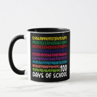 Math Numbers 100th Day of School Teacher Kids 