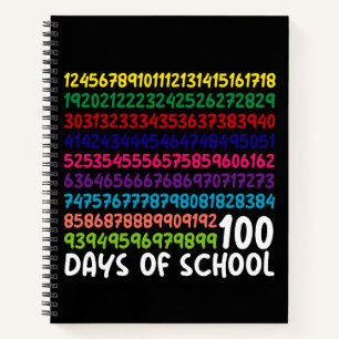 Math Numbers 100th Day of School Teacher Kids Notebook