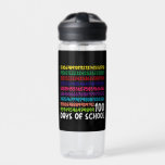 Math Numbers 100th Day of School Teacher Kids  Water Bottle<br><div class="desc">100th Day of School Teacher Kids 100 Days Math Numbers T-Shirt</div>