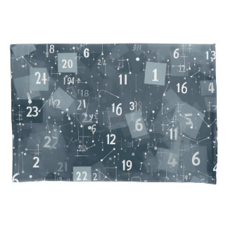 Math Numbers Abstract Pillowcase
