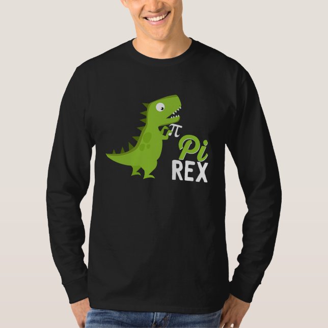 Math Outfit Dinosaur Pi Rex 3 14 Algebra T-Shirt (Front)