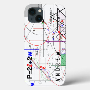 Math Physics Science Equation Personalised iPhone 13 Case