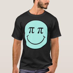 Math Pi Symbol Smile Face  T-Shirt