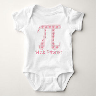 Math Princess Pi Baby Bodysuit