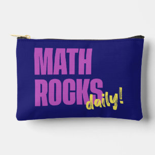 Math Rocks Daily Accessory Pouch