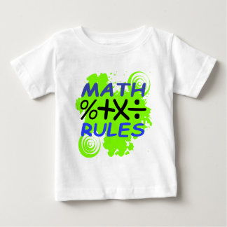 Math Rules Baby T-Shirt