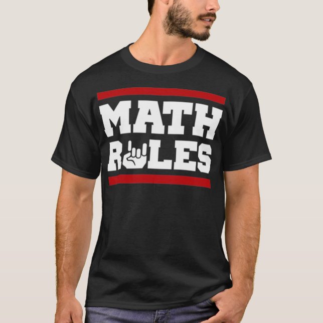 Math Rules  funny betting  T-Shirt (Front)