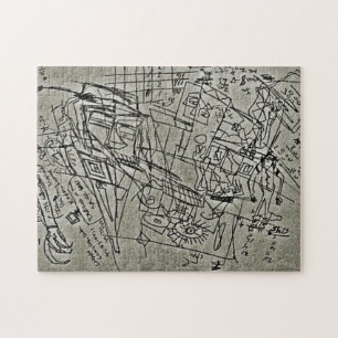 MATH SCRIBBLE JIGSAW PUZZLE