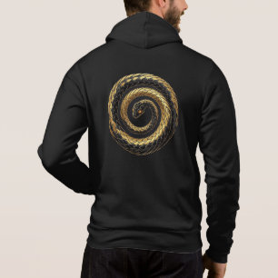 Math Snake Hoodie - Golden Ratio Serpent Gift