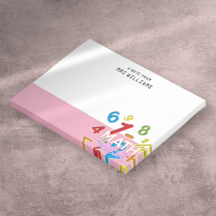 Math Subject That Counts Funny Math Quote Post-it Notes