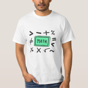 Math symbols for Students and Parents T-Shirt