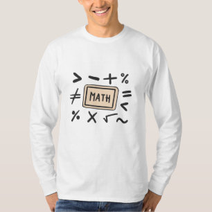 Math symbols for Students and Parents T-Shirt