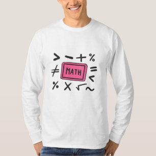 Math symbols for Students and Parents T-Shirt
