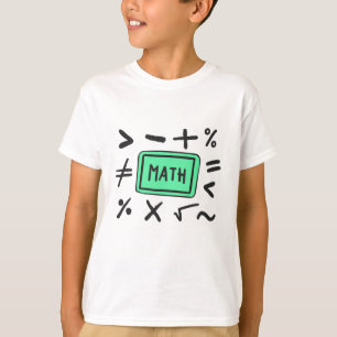 Math symbols for Students and Parents T-Shirt