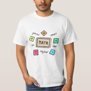 Math symbols for Students and Parents T-Shirt