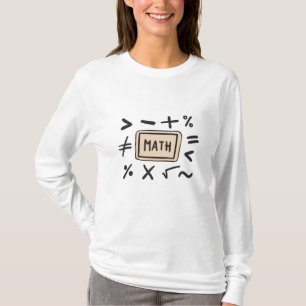 Math symbols for Students and Parents T-Shirt
