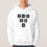 Math Symbols mathematical Signs Hoodie<br><div class="desc">Cool and funny Math design featuring some basic maths symbols and mathematical signs. A perfect match for kids,  students and teachers as well as for parents.</div>