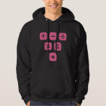 Math Symbols mathematical Signs Maths Hoodie<br><div class="desc">Cool and funny Math design featuring some basic maths symbols and mathematical signs. A perfect match for kids,  students and teachers as well as for parents.</div>