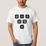 Math Symbols mathematical Signs T-Shirt<br><div class="desc">Cool and funny Math design featuring some basic maths symbols and mathematical signs. A perfect match for kids,  students and teachers as well as for parents.</div>