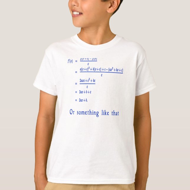 Math T-Shirt (Front)