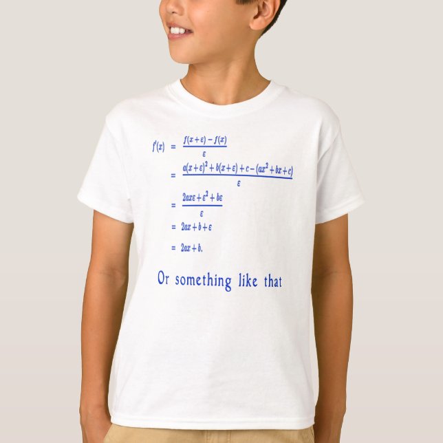 Math T-Shirt (Front)