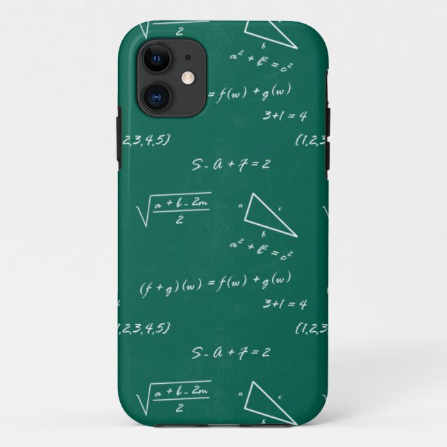 math teacher algebra Case-Mate iPhone case (Back)