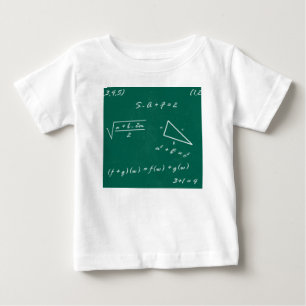 math teacher algebra geek baby T-Shirt