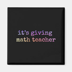Math Teacher Appreciation Geometry Mathematician E Magnet