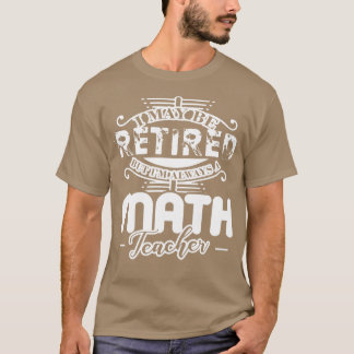 Math Teacher Awesome Math Teacher  (3) T-Shirt