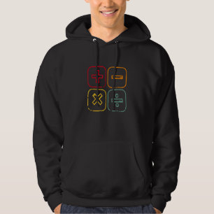 Math Teacher Back To School 100 Days Of School Hoodie