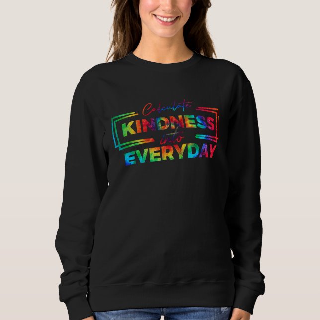 Math Teacher Calculate Kindness Into Everyday Teac Sweatshirt (Front)