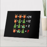 Math Teacher Christmas Order Of Operations Quiz Fu Card<br><div class="desc">This is a great gift for your family,  friends during Hanukkah holiday. They will be happy to receive this gift from you during Hanukkah holiday.</div>