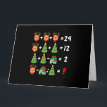 Math Teacher Christmas Order Of Operations Quiz Fu Card<br><div class="desc">This is a great gift for your family,  friends during Hanukkah holiday. They will be happy to receive this gift from you during Hanukkah holiday.</div>