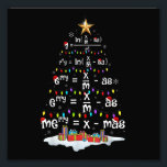 Math Teacher Christmas Tree Funny Christmas Math F Photo Print<br><div class="desc">This is a great gift for your family,  friends during Hanukkah holiday. They will be happy to receive this gift from you during Hanukkah holiday.</div>