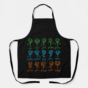 Math Teacher Dance Equation Mathematic Maths Apron