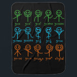 Math Teacher Dance Equation Mathematic Maths Baby Blanket<br><div class="desc">This graphic idea is for math lovers. This funny graphic / quote clothing makes all math teachers happy.</div>