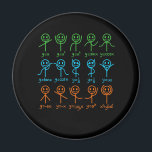 Math Teacher Dance Equation Mathematic Maths Magnet<br><div class="desc">This graphic idea is for math lovers. This funny graphic / quote clothing makes all math teachers happy.</div>