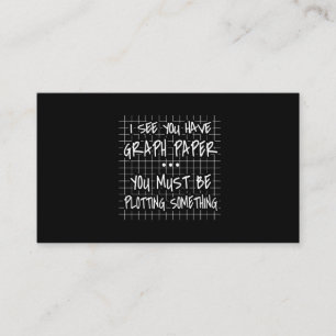 Math Teacher, Funny Back To School, I See you Business Card