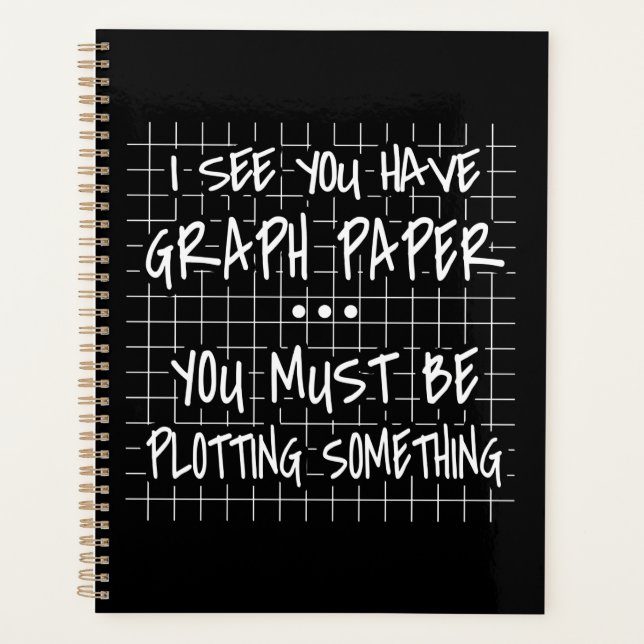 Math Teacher, Funny Back To School, I See you Planner (Front)