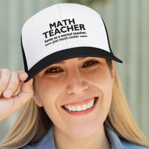 Math Teacher Funny Math Trucker Hat
