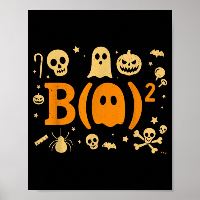 Math Teacher Ghos Poster (Front)
