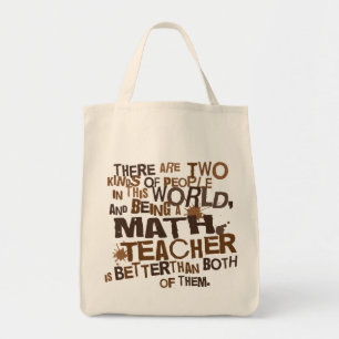 Math Teacher Gift Tote Bag