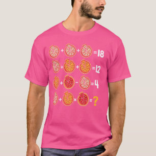 Math Teacher Humour Order Of Operation Slice Of Pi T-Shirt