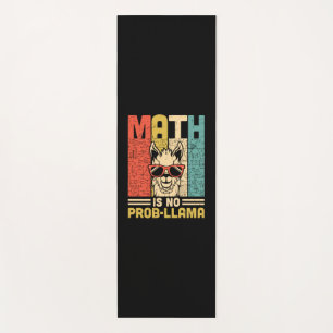 Math Teacher Math Is No Problem Yoga Mat