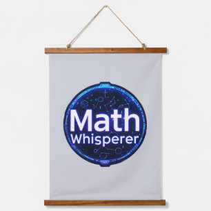 Math Teacher Math Whisperer Hanging Tapestry