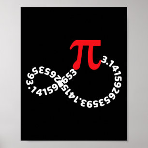 Math Teacher Mathematics Pi Symbol Pi Happy Pi Day Poster