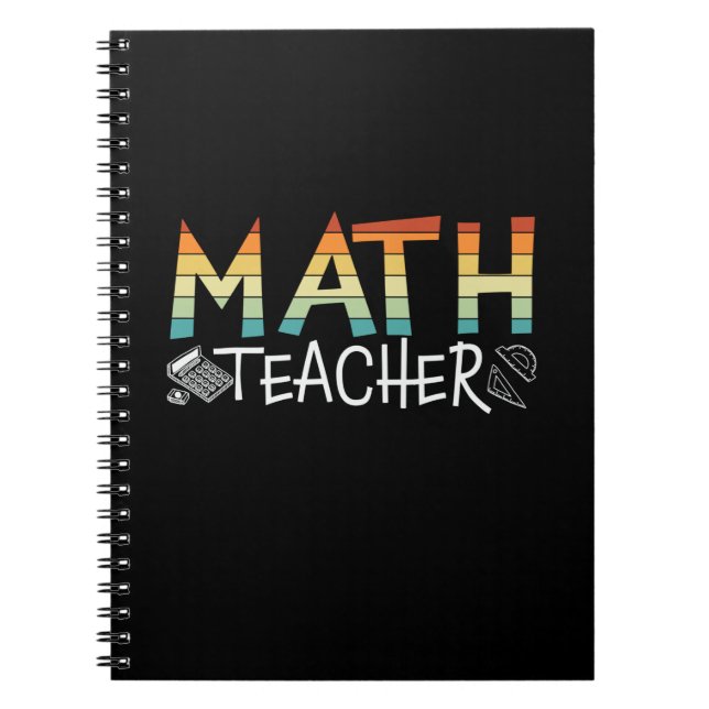 Math Teacher Notebook (Front)