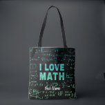 Math Teacher Or Mathematics Professor And Student Tote Bag<br><div class="desc">Math design for math teacher and math student and all numbers friends. Math vintage artwork for math scientists and researchers at university and school for pupils and students. Math souvenir for algebra and fraction calculation retro friends. Math design for math teachers and math students for scientists and students who love...</div>