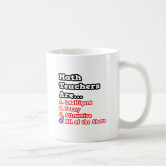 Math Teacher Quiz...Joke Coffee Mug